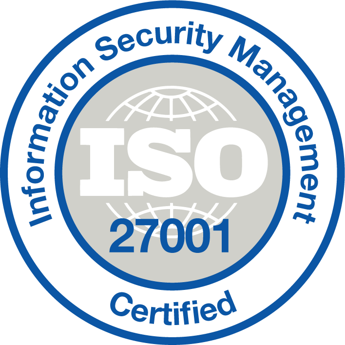 Logo de la certification ISO 27001